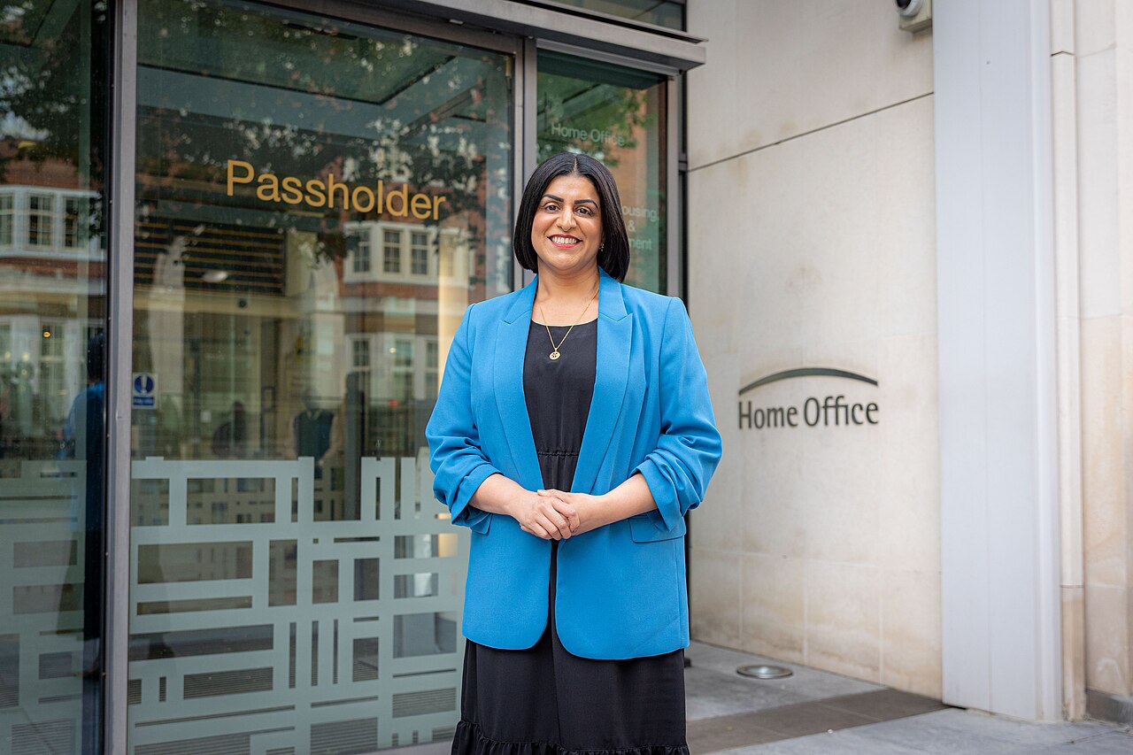Home Secretary Shabana Mahmood arriving at the Home Office in London, United Kingdom, 5 September 2025 / Jonathan Chen / Home Office