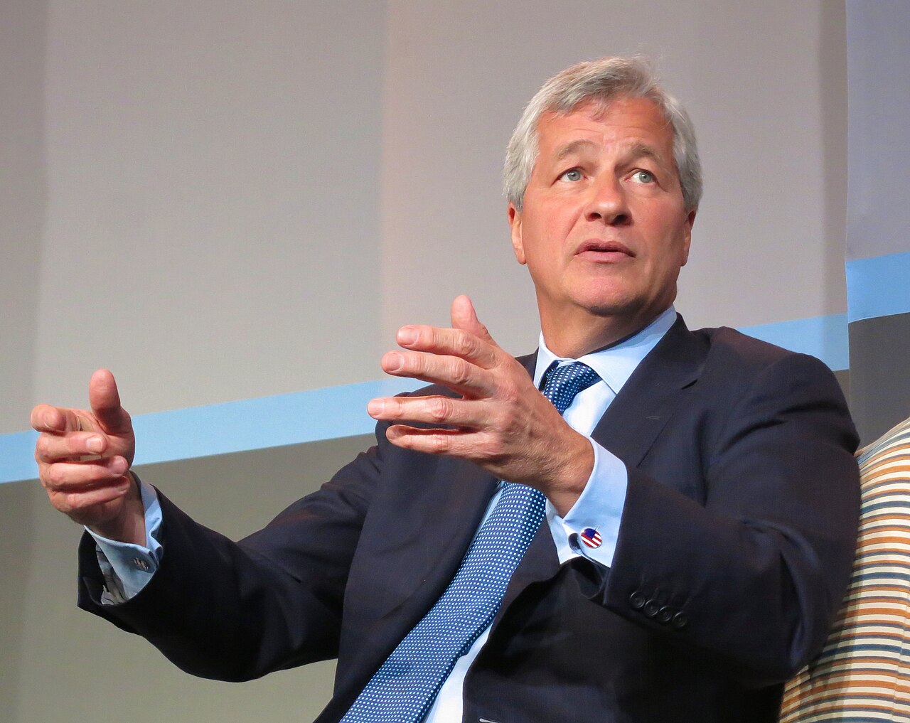 Jamie Dimon speaking at the JPMorgan Healthcare Investment Conference / Wikimedia Commons