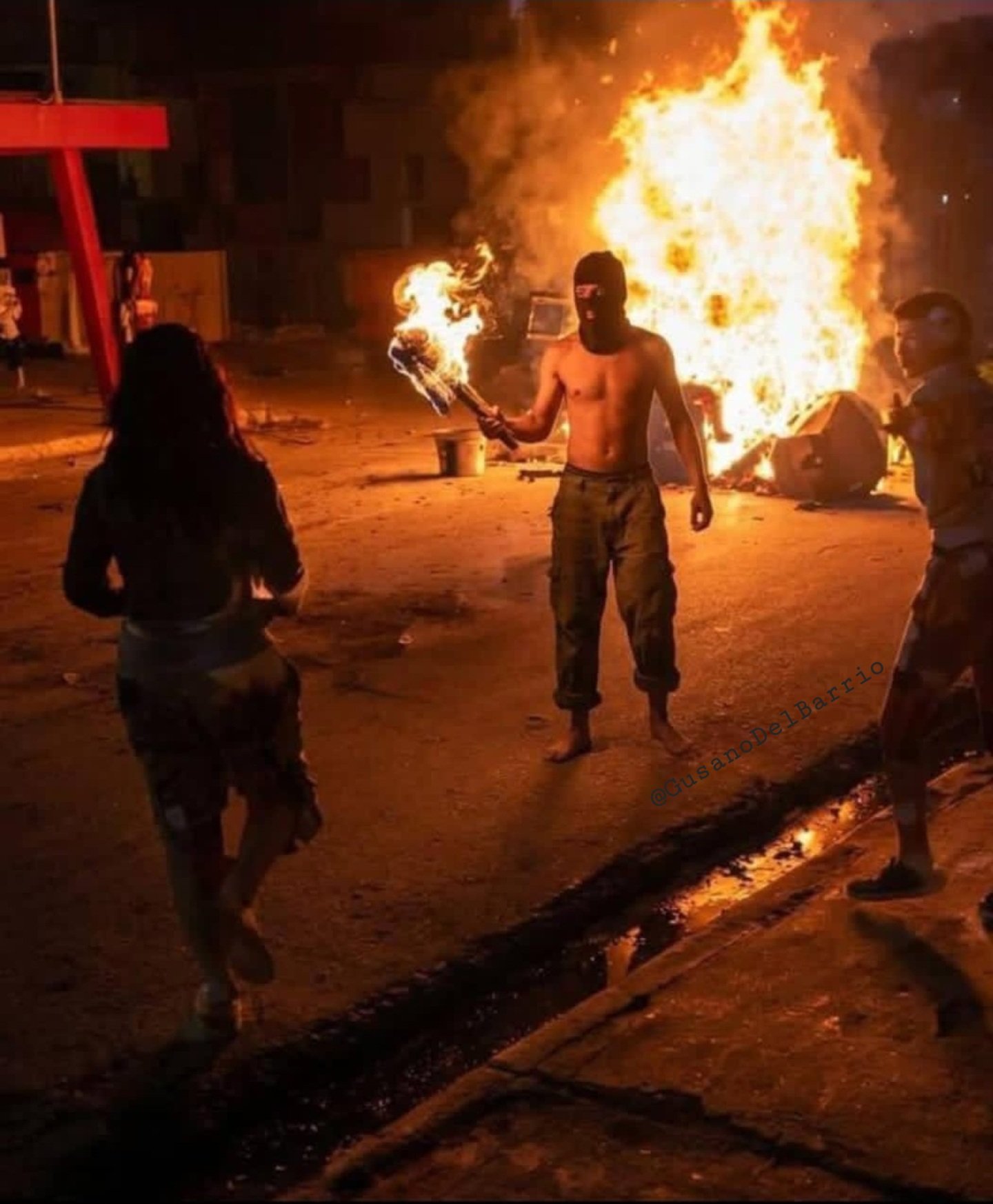 Civil unrest in the streets Civil_unrest