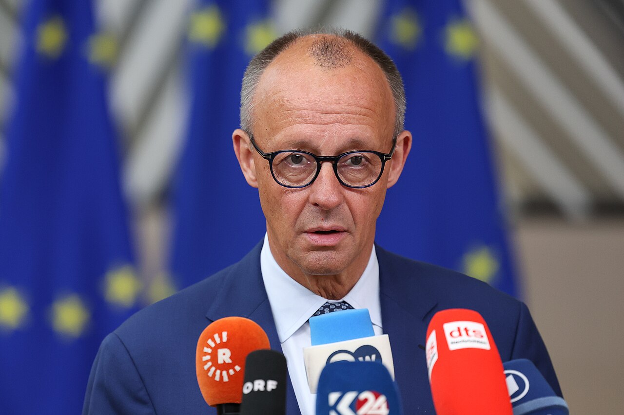 Friedrich Merz, Federal Chancellor of Germany, in official portrait from June 2025 / Wikimedia Commons