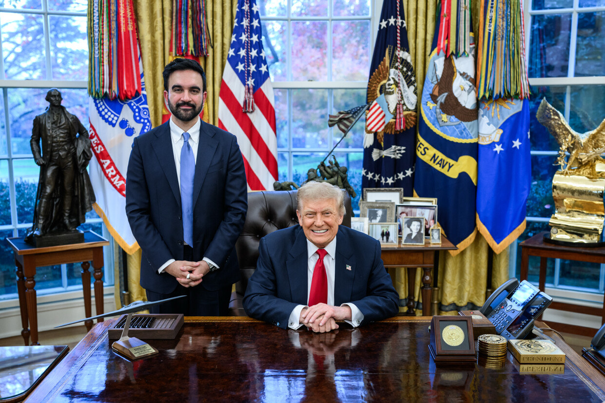 Zohran Mamdani meeting with Donald Trump at the Oval Office / Wikimedia Commons