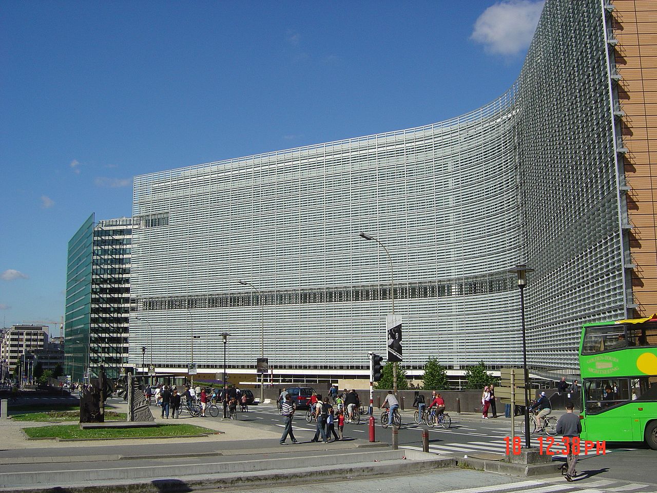 The Berlaymont building, the main headquarters of the European Commission in Brussels / Wikimedia Commons
