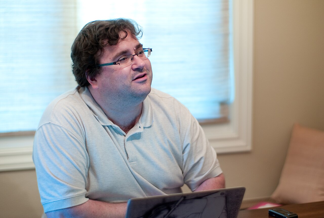 Portrait of Reid Hoffman, LinkedIn co-founder and billionaire / Public domain