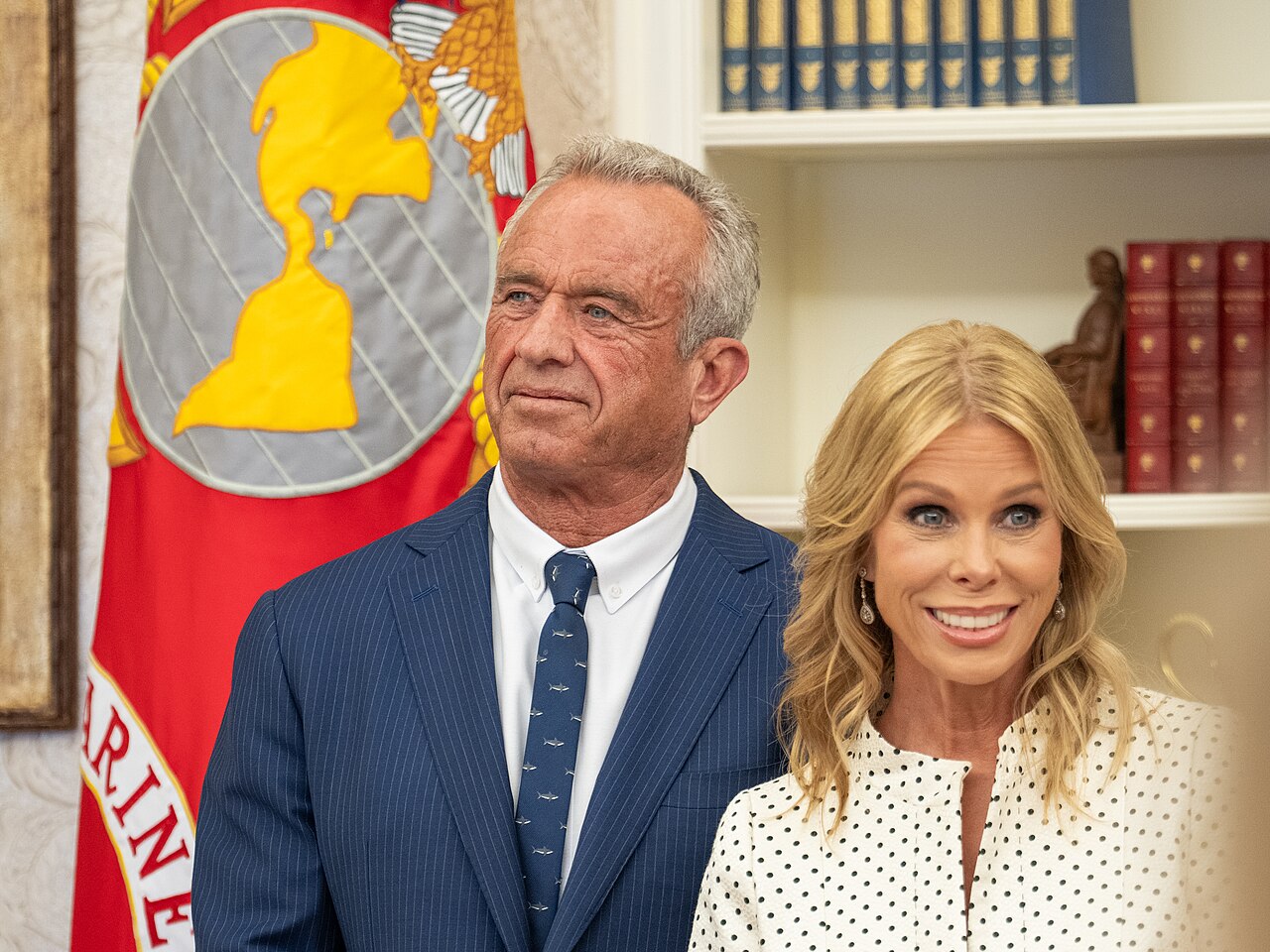 Robert F. Kennedy Jr. being sworn in as Secretary of the Department of Health and Human Services at the White House, February 13, 2025 / Official White House Photo by Joyce Boghosian
